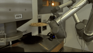 Pazzi el robot cocinero que cocina y prepara pizzas con dos brazos robÃ³ticos