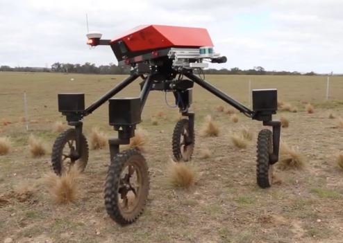 El robot agrícola SwagBot que es multifunción